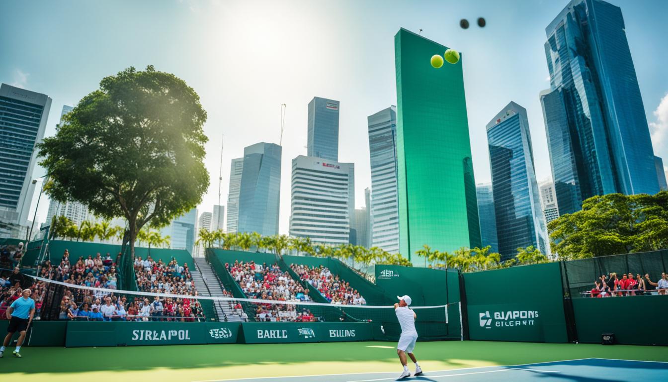 Tennis dengan Mode Demo Singapura